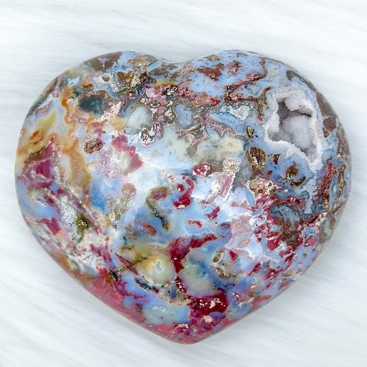 Sea Jasper Heart