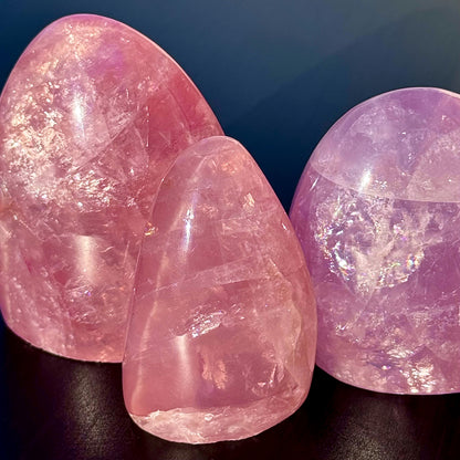 Gemy Rose Quartz Freeforms - You Choose