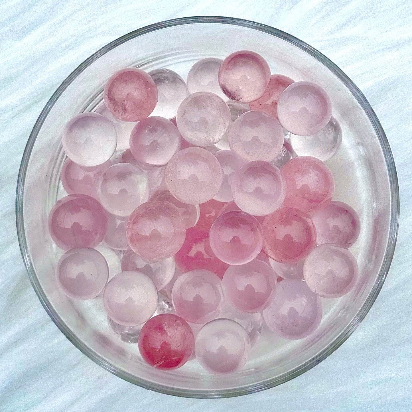 Rose Quartz Mini Spheres