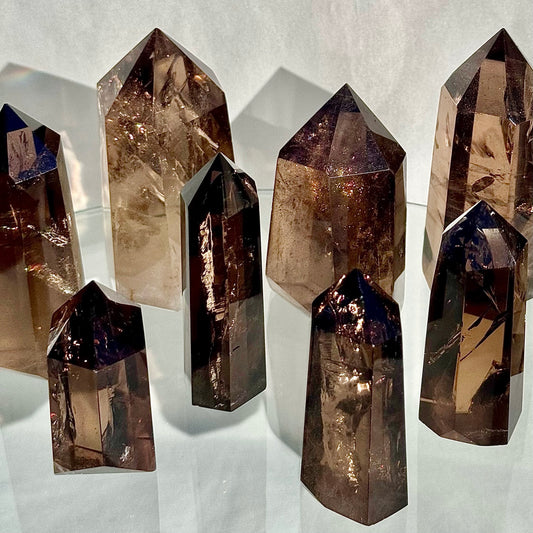 Smoky Quartz Towers - You Choose