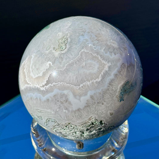 Large Moss Agate Sphere