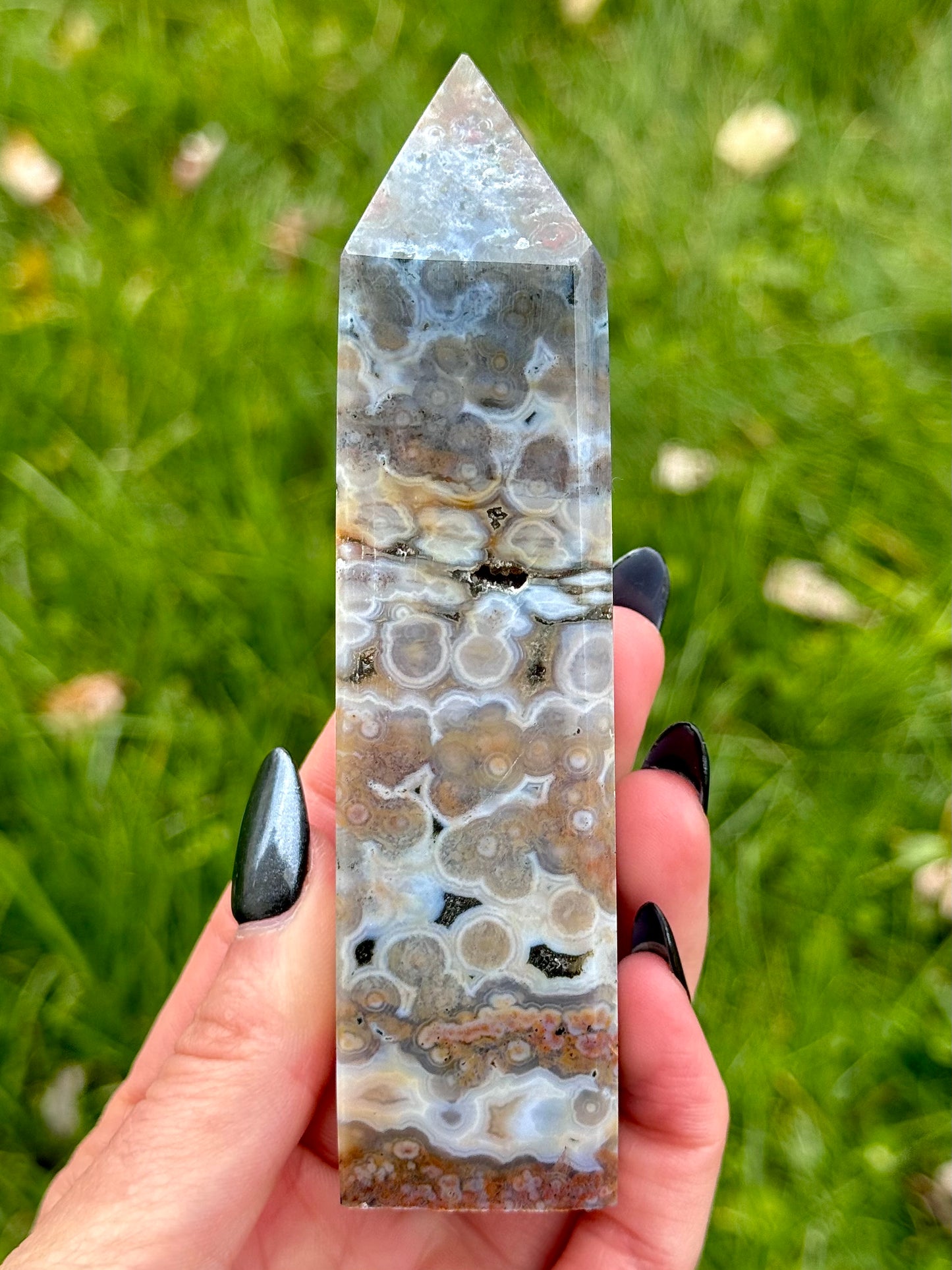 Orbicular Sea Jasper Towers - You Choose