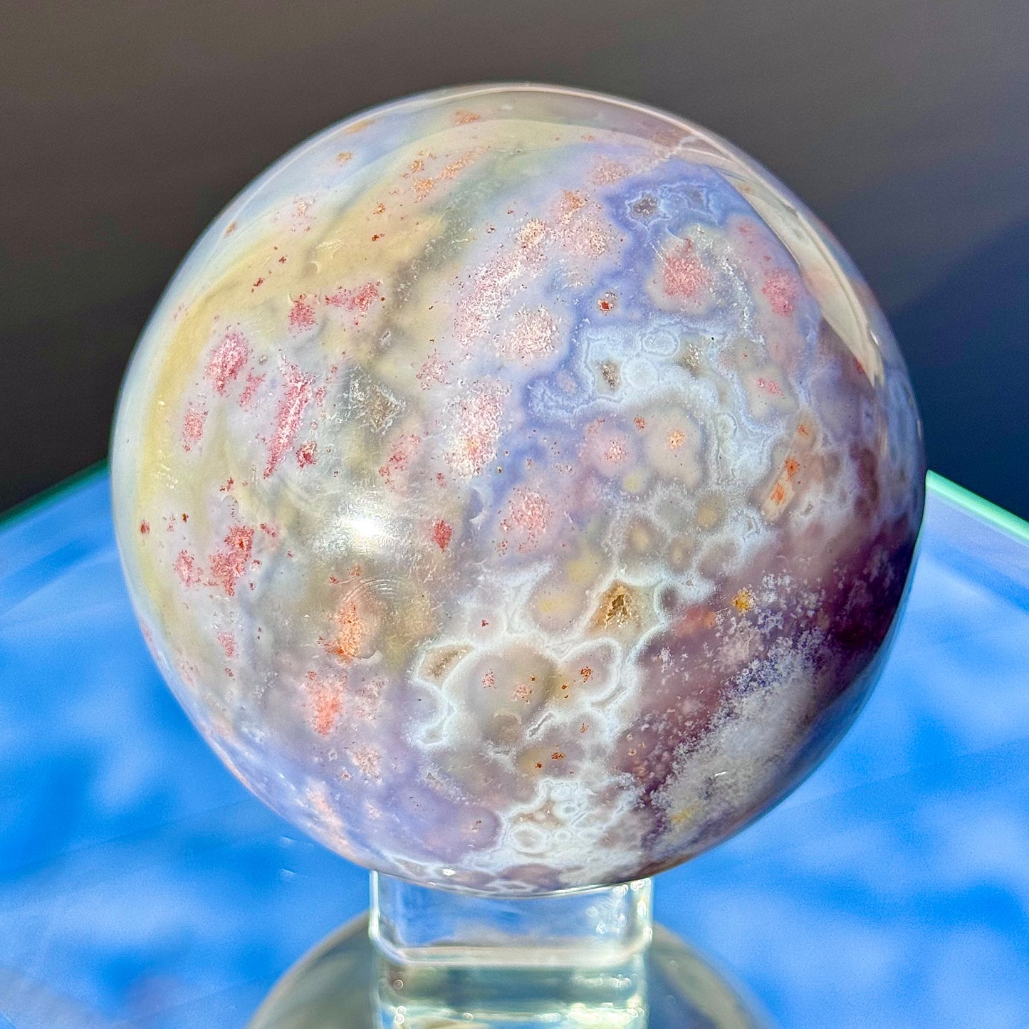 Large Sea Jasper Sphere