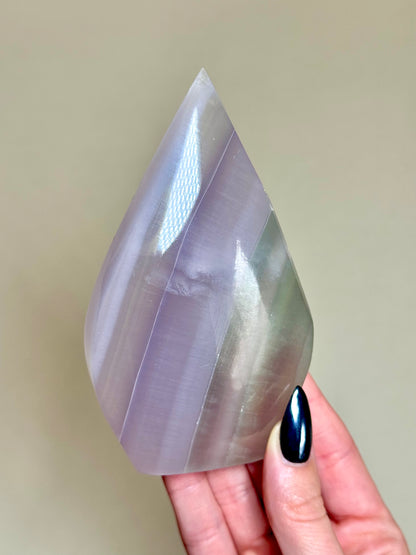 Lavender Fluorite Flames - You Choose