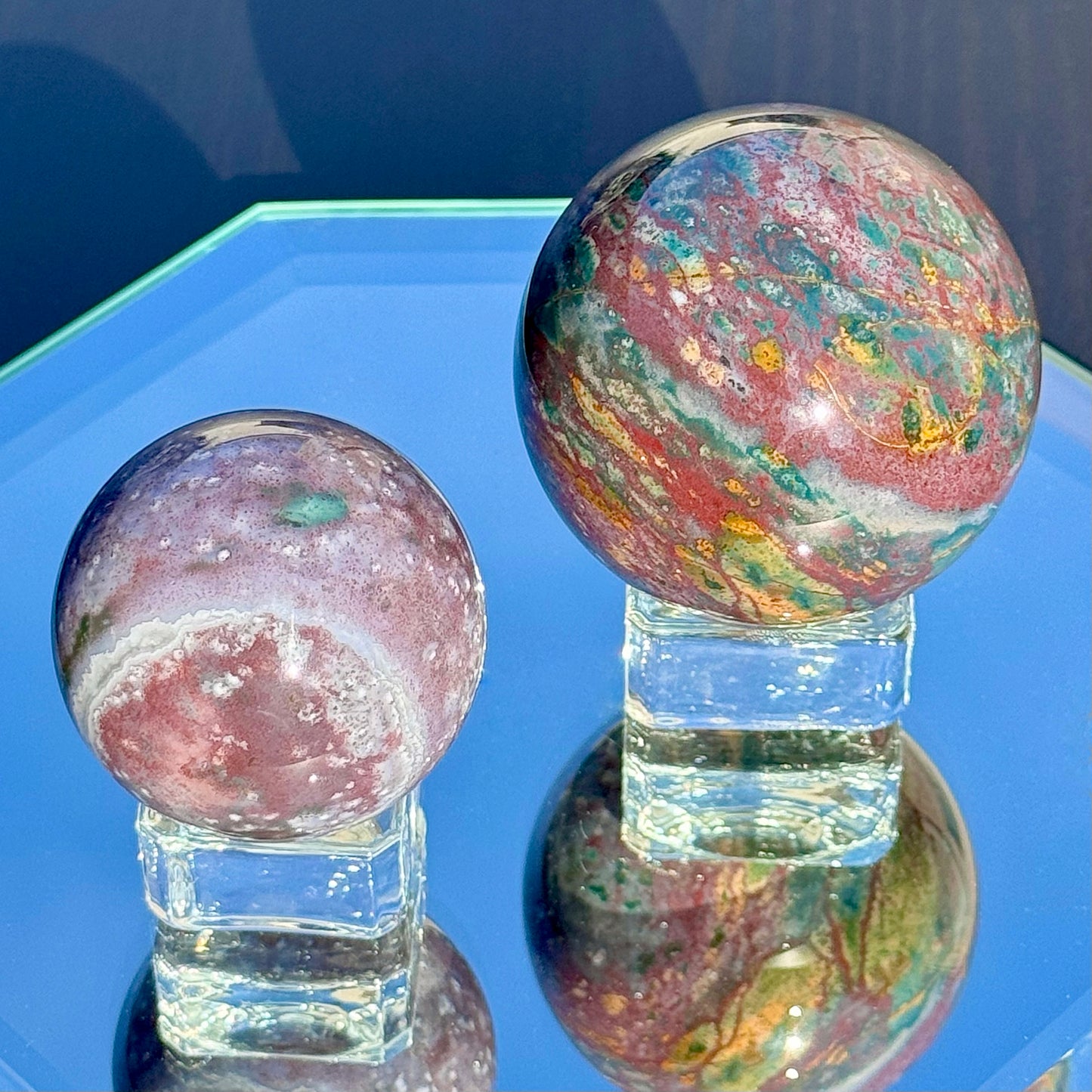 Sea Jasper Spheres - You Choose