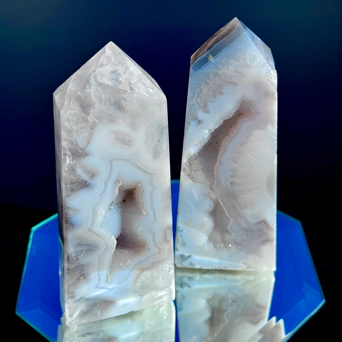 Druzy Agate Towers - You Choose