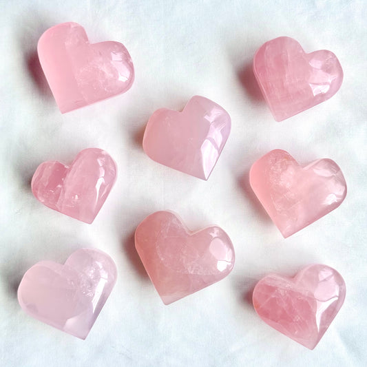 Rose Quartz Hearts