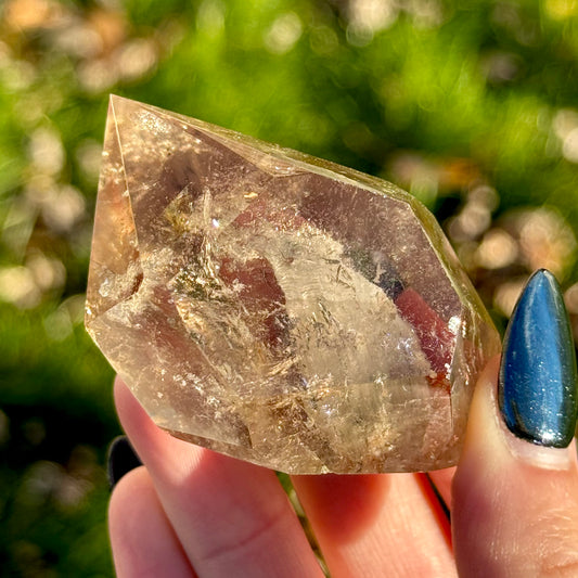 Smoky Quartz with Garden Freeform