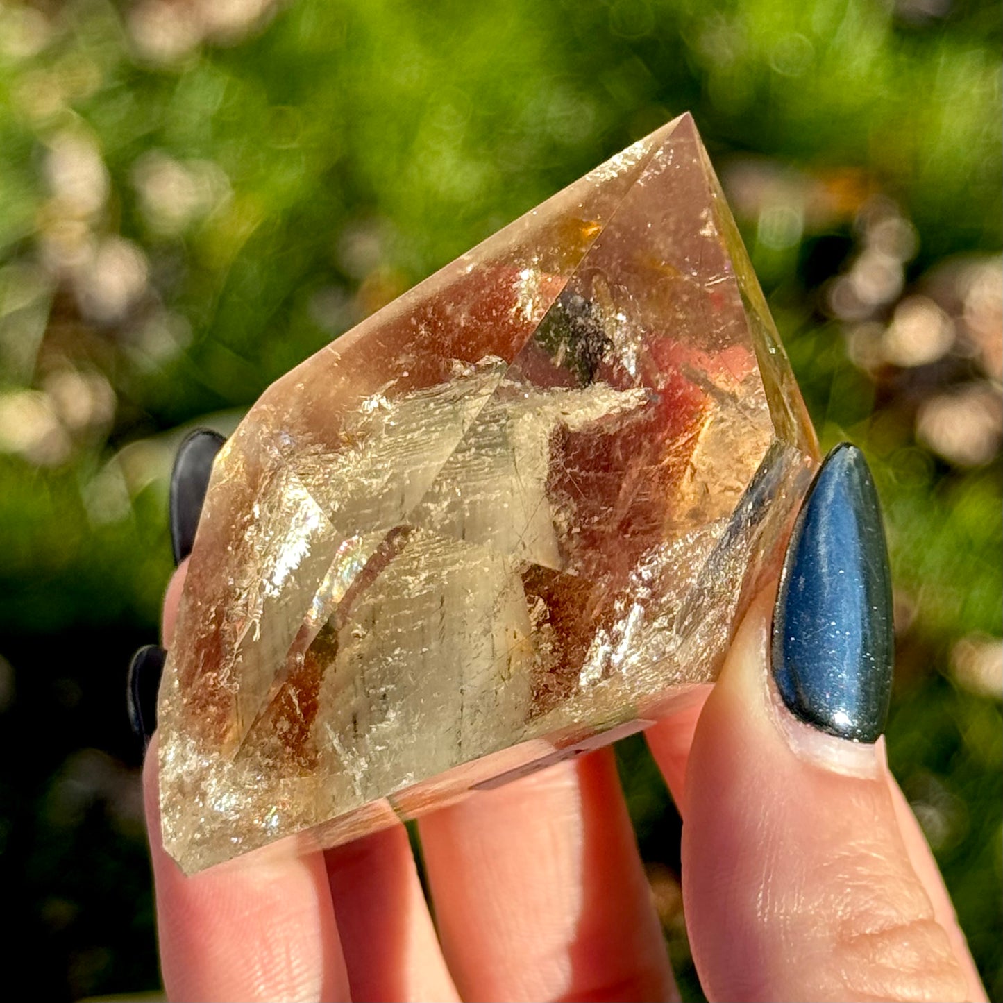 Smoky Quartz with Garden Freeform