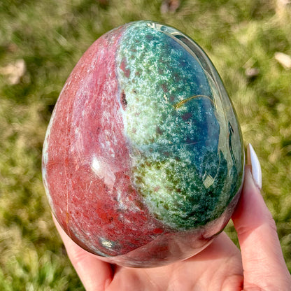 Large Sea Jasper Egg