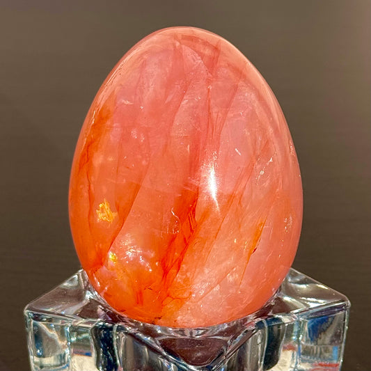 Fire Quartz Egg