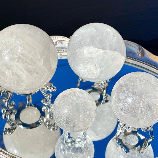 Clear Quartz Spheres - You Choose