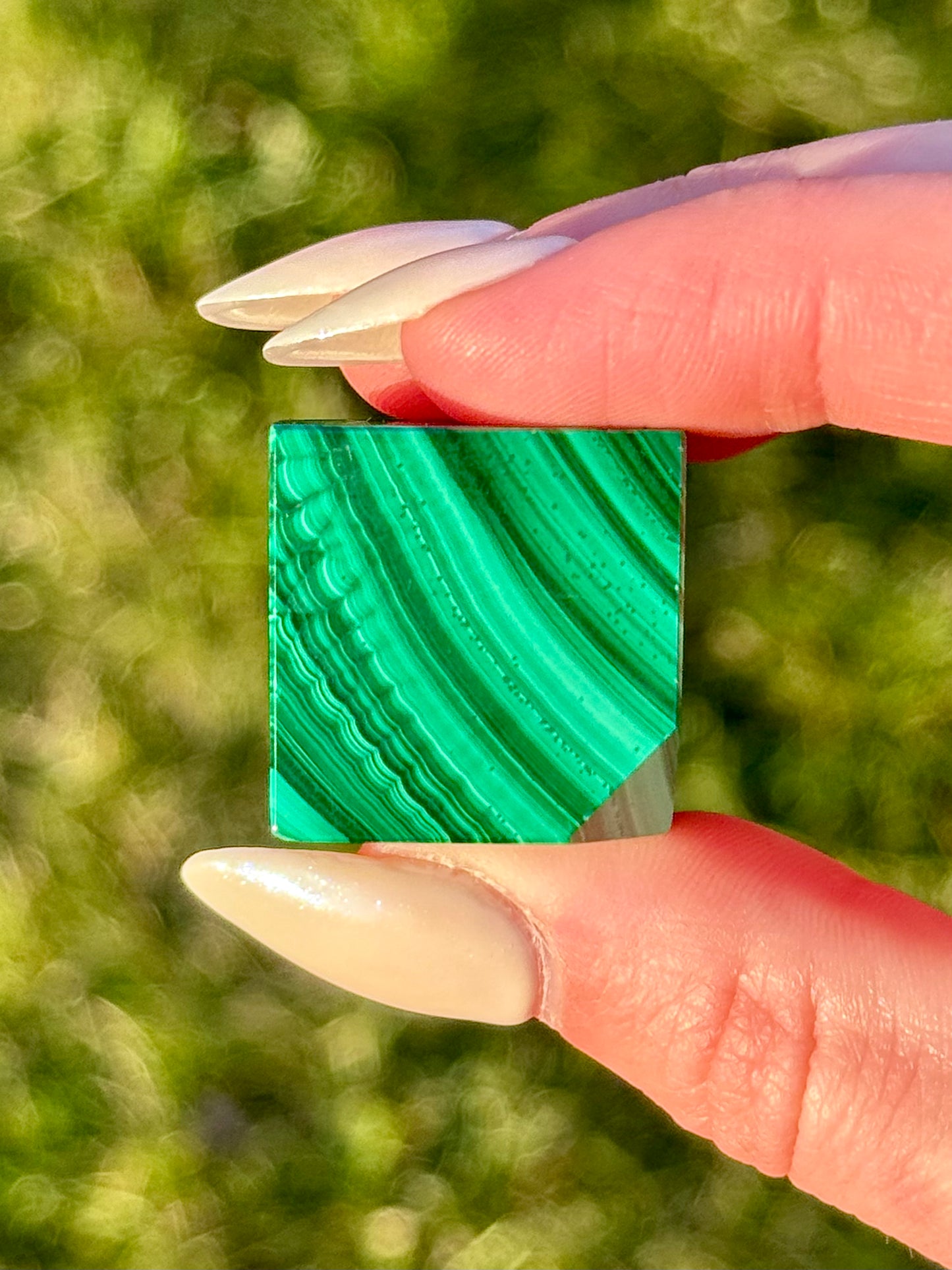 Malachite Cubes - You Choose