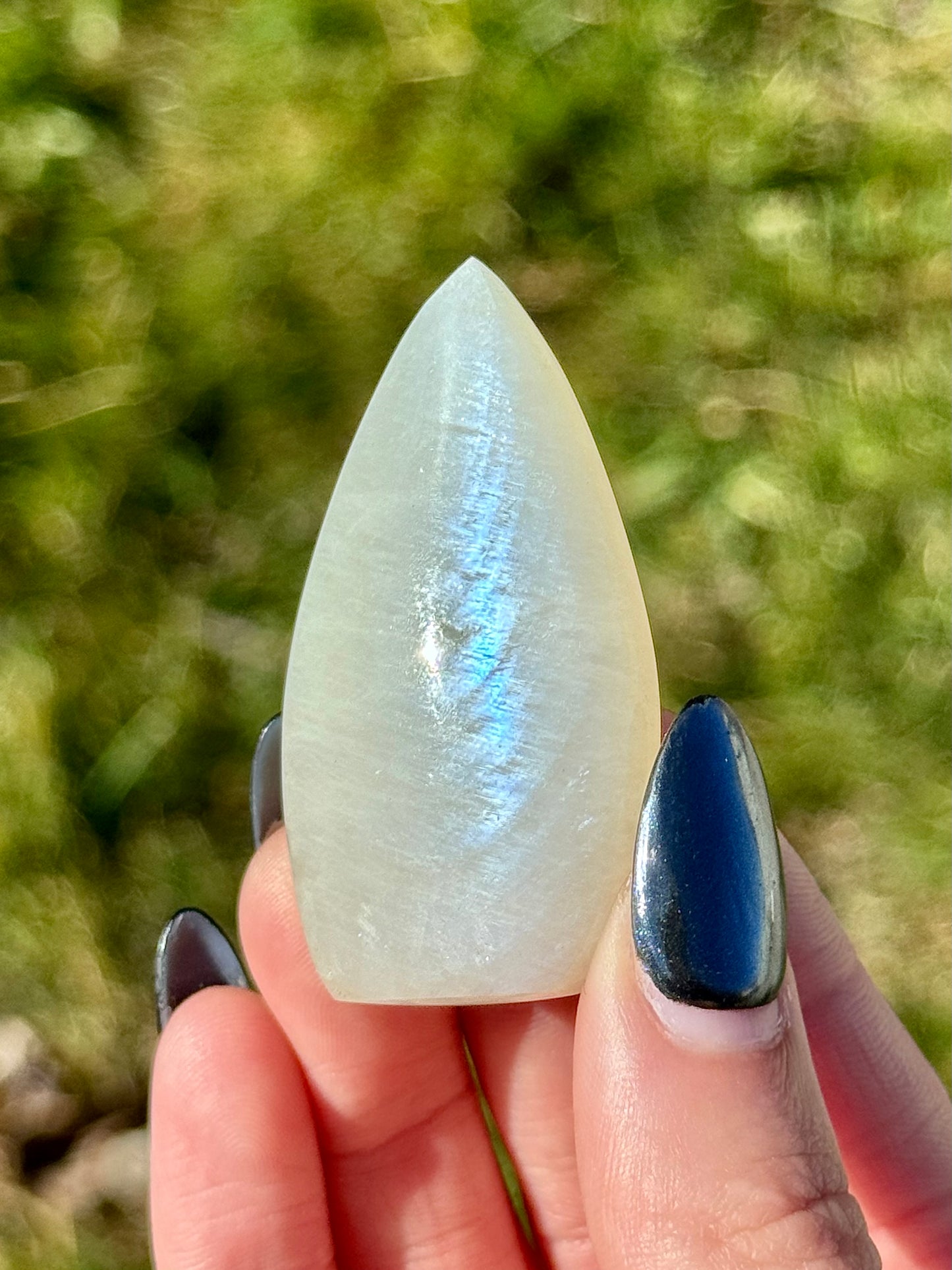 White Moonstone Flames - You Choose