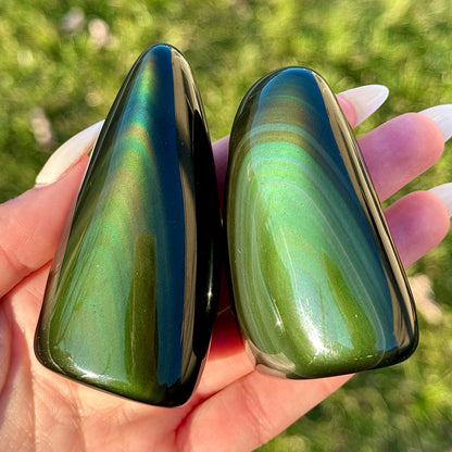 Rainbow Obsidian Freeforms - You Choose