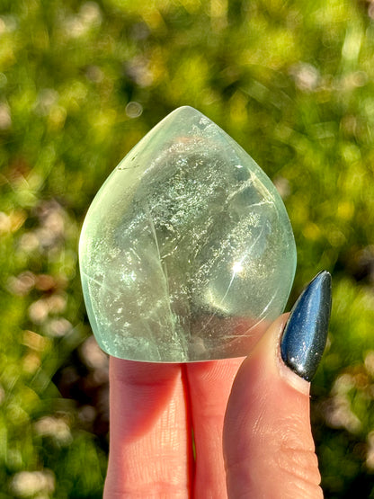 Green Fluorite Flames - You Choose