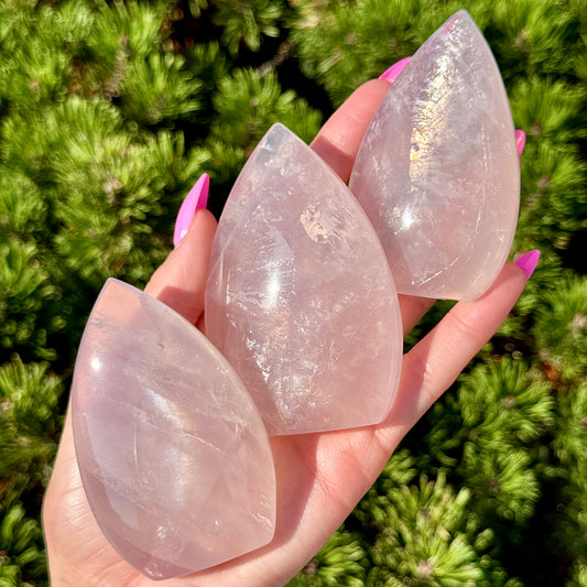 Rose Quartz Flames - You Choose