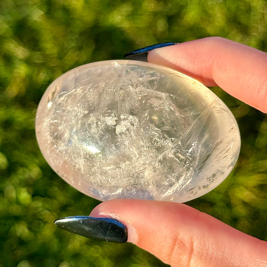 Girasol Quartz Palm Stones - You Choose