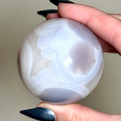 Pink Jelly Agate Spheres - You Choose
