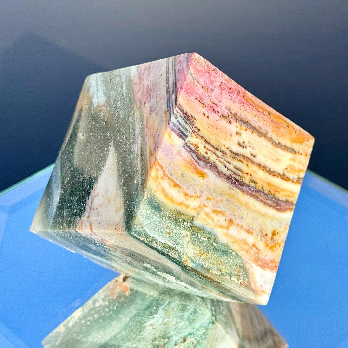 Sea Jasper Cubes - You Choose