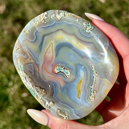 Moss Agate Bowl