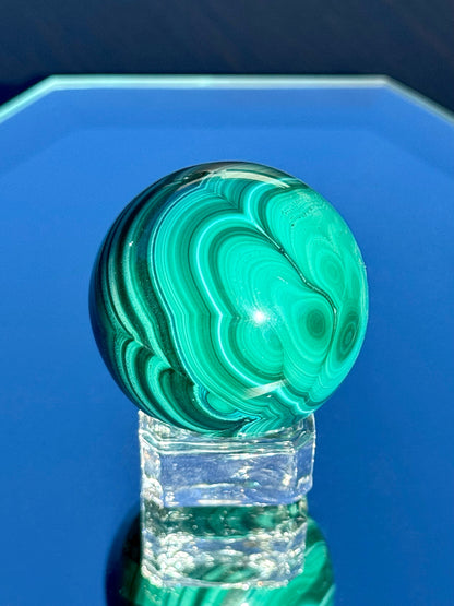 Malachite Spheres - You Choose