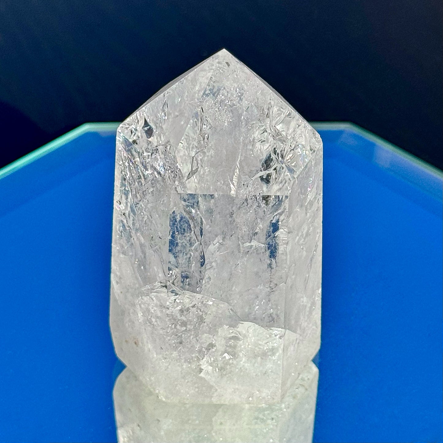 Crackle Quartz Towers - You Choose