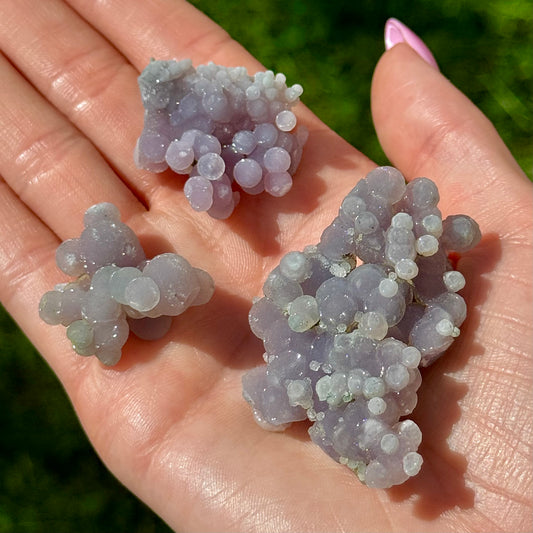 Grape Agate Specimens - You Choose