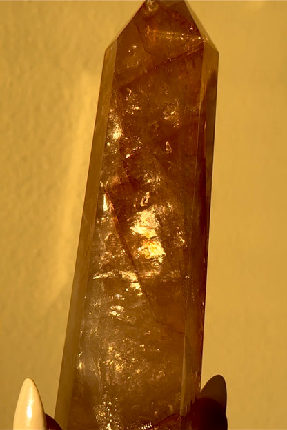 Large Fire Quartz Tower